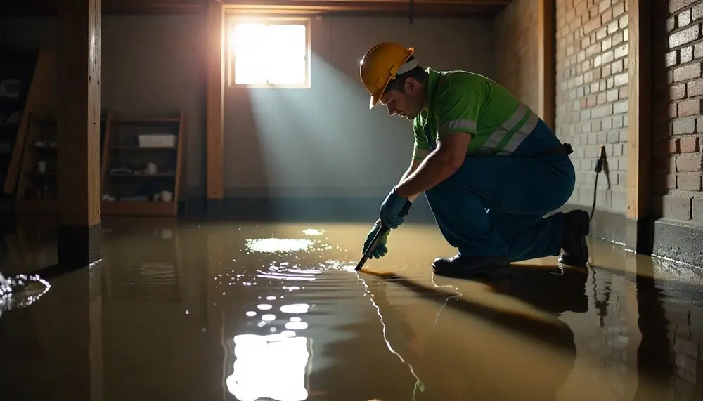 Professional water damage restoration services in Pryor, OK